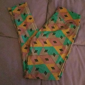 Geometric print lularoe leggings